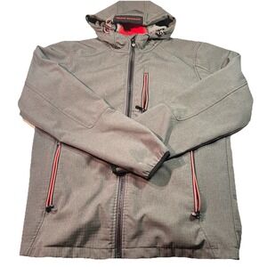 Outdoor United Mens Small Jacket Waffle Lined Water Resistant EUC